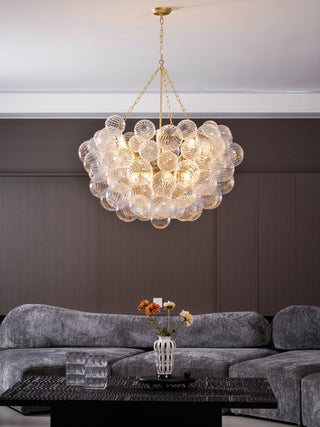Aurora Chandelier Glass Ball Bubble Modern - Blowlighting