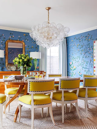 Aurora Chandelier Glass Ball Bubble Modern - Blowlighting