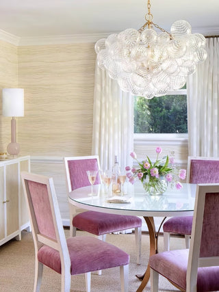 Aurora Chandelier Glass Ball Bubble Modern - Blowlighting