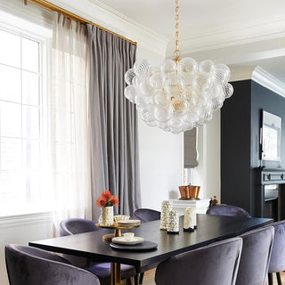 Aurora Chandelier Glass Ball Bubble Modern - Blowlighting