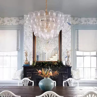 Aurora Chandelier Glass Ball Bubble Modern - Blowlighting