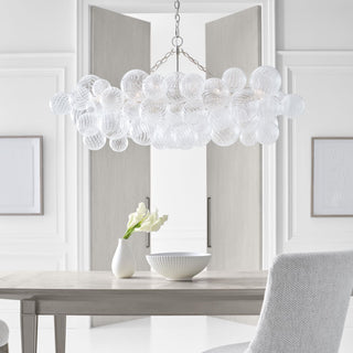 Aurora Chandelier Glass Ball Bubble Modern - Blowlighting
