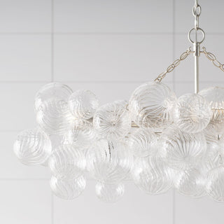 Aurora Chandelier Glass Ball Bubble Modern - Blowlighting