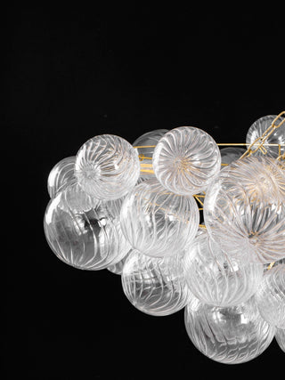 Aurora Chandelier Glass Ball Bubble Modern - Blowlighting