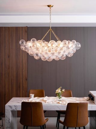 Aurora Chandelier Glass Ball Bubble Modern - Blowlighting