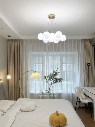 Glass Cluster Serene Glass Chandelier
