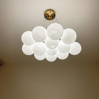 Glass Cluster Serene Glass Chandelier