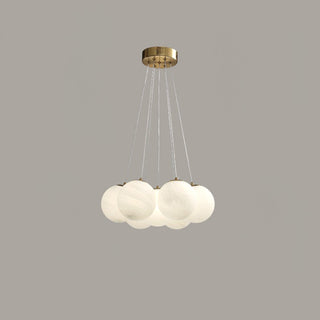 Glass Cluster Serene Glass Chandelier