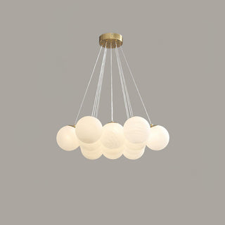 Glass Cluster Serene Glass Chandelier