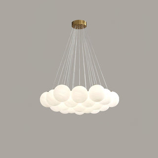 Glass Cluster Serene Glass Chandelier