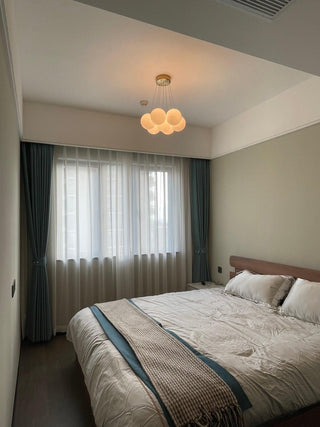 Glass Cluster Serene Glass Chandelier