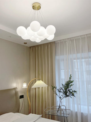 Glass Cluster Serene Glass Chandelier