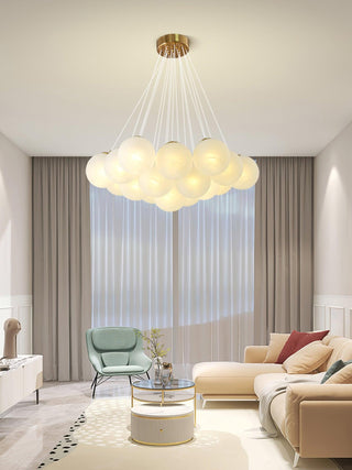 Glass Cluster Serene Glass Chandelier