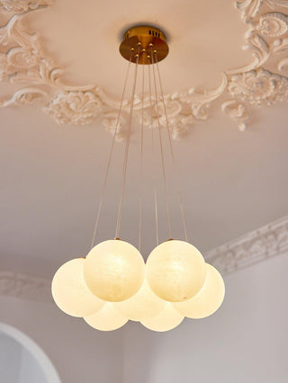 Glass Cluster Serene Glass Chandelier