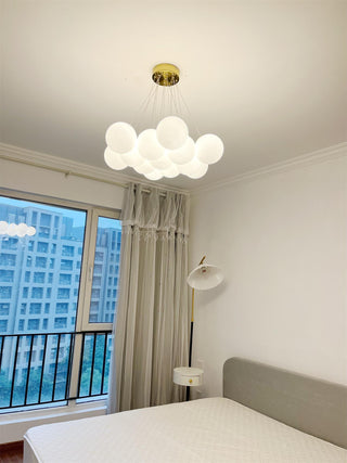 Glass Cluster Serene Glass Chandelier