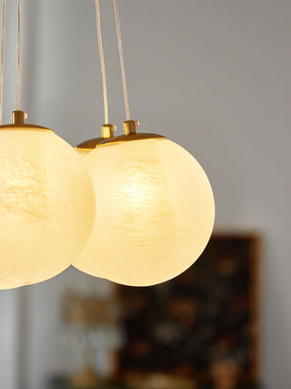 Glass Cluster Serene Glass Chandelier