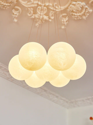 Glass Cluster Serene Glass Chandelier
