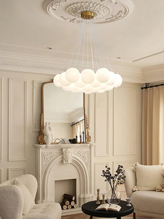 Glass Cluster Serene Glass Chandelier