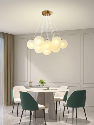 Glass Cluster Serene Glass Chandelier