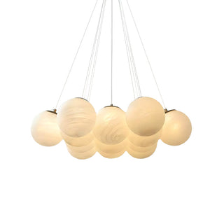 Glass Cluster Serene Glass Chandelier