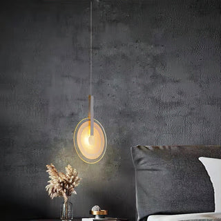 Glass Light Sheet Modern Glass Pendant Light