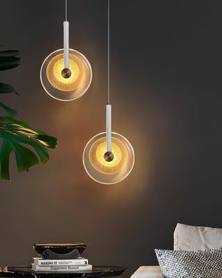 Glass Light Sheet Modern Glass Pendant Light
