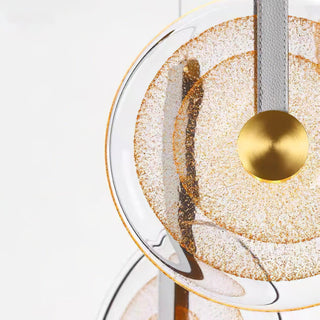 Glass Light Sheet Modern Glass Pendant Light