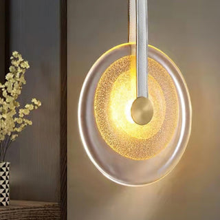 Glass Light Sheet Modern Glass Pendant Light