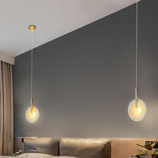 Glass Light Sheet Modern Glass Pendant Light