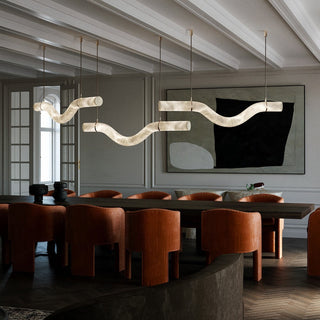 Glintar Modern Alabaster Pendant Light