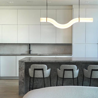 Glintar Modern Alabaster Pendant Light