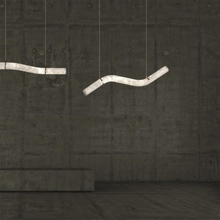 Glintar Modern Alabaster Pendant Light
