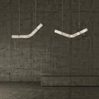 Glintar Modern Alabaster Pendant Light