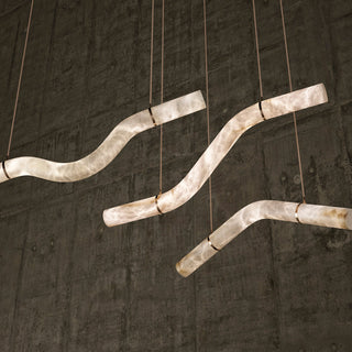 Glintar Modern Alabaster Pendant Light