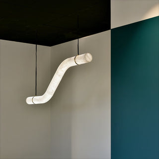 Glintar Modern Alabaster Pendant Light