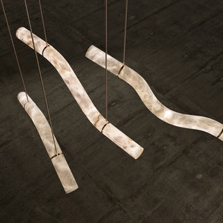 Glintar Modern Alabaster Pendant Light