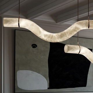 Glintar Modern Alabaster Pendant Light