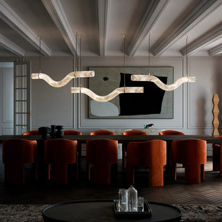 Glintar Modern Alabaster Pendant Light