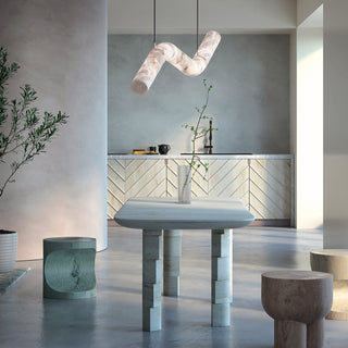 Glintar Modern Alabaster Pendant Light