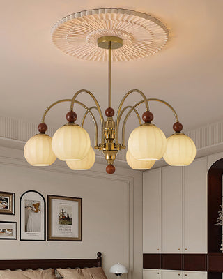 Glorina Modern Metal Chandelier