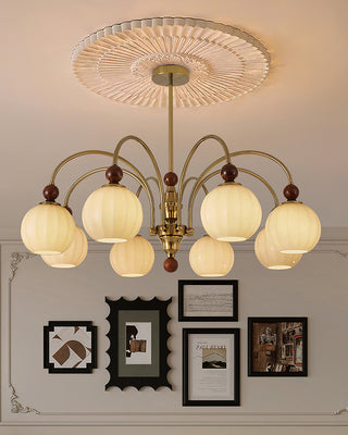 Glorina Modern Metal Chandelier