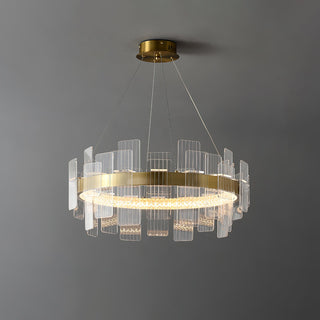 Lumina Ring Modern Tiered Chandelier