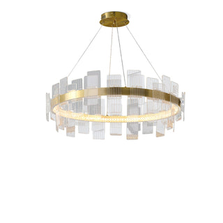 Lumina Ring Modern Tiered Chandelier