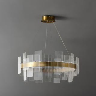 Lumina Ring Modern Tiered Chandelier