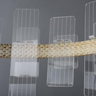 Lumina Ring Modern Tiered Chandelier