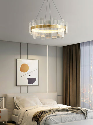 Lumina Ring Modern Tiered Chandelier