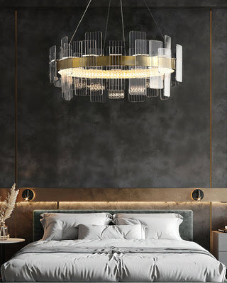 Lumina Ring Modern Tiered Chandelier