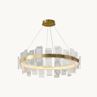 Lumina Ring Modern Tiered Chandelier