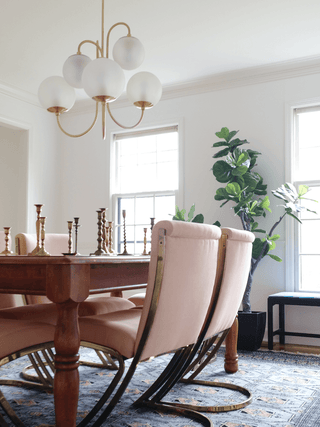 Gooseneck Contemporary Metal Chandelier