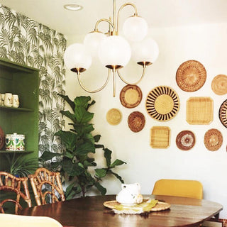 Gooseneck Contemporary Metal Chandelier